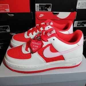 NIKE AIR FORCE 1 "VALENTINES DAY PERFECT PAIR" WOMEN US SZ 7.5 BRAND NEW IN BOX